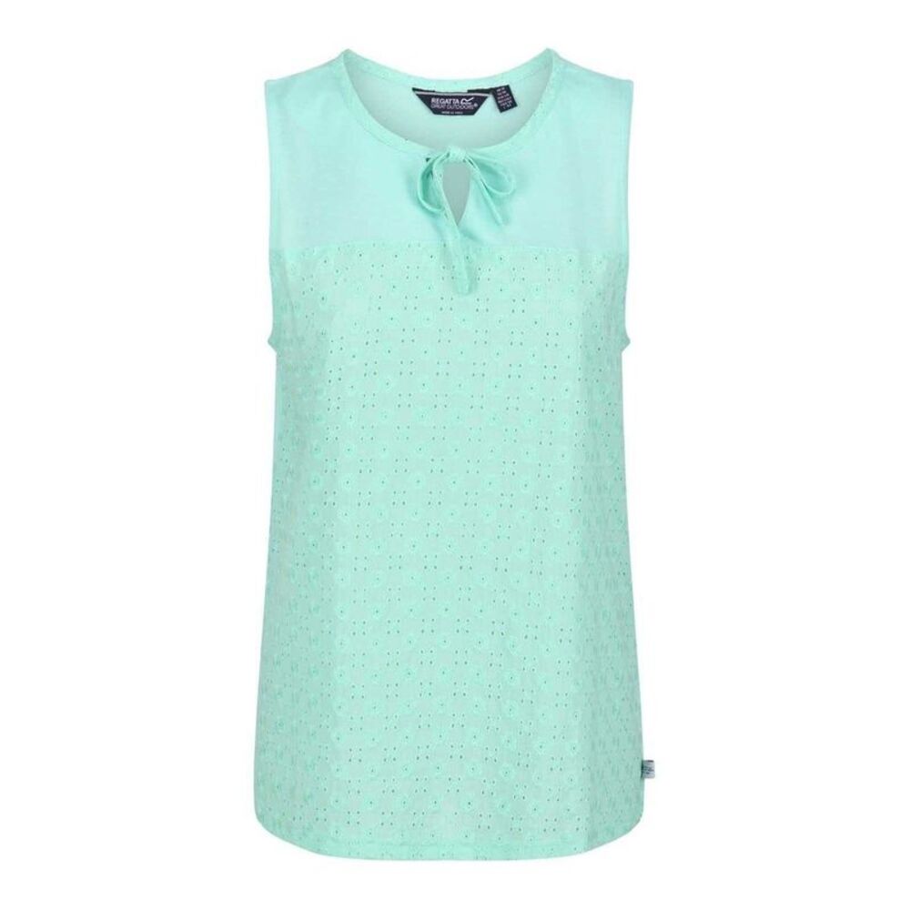 Regatta Womens/Ladies Janessa Patterned Sleeveless T-Shirt / Ocean Wave